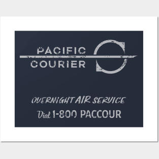 Die Hard – Pacific Courier Logo Posters and Art